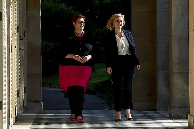 Foreign Minister Marise Payne and Liz Truss, her British counterpart, have made a promising start this week. 