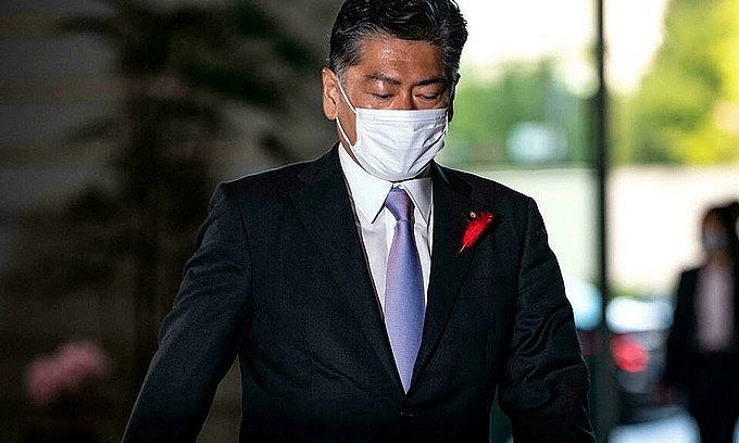 Justice Minister Yoshihisa Furukawa