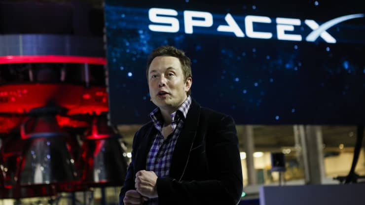 Elon Musk, CEO of Space Exploration Technologies Corp. Patrick T. Fallon | Bloomberg | Getty Images