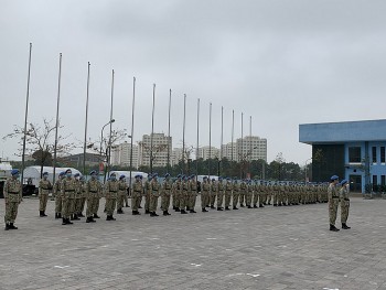 Vietnamese Soldiers Ready for Peacekeeping Mission in Africa