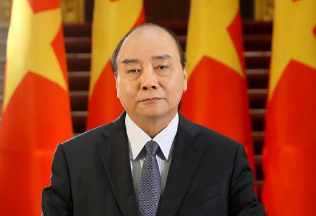 Vietnamese State President Nguyen Xuan Phuc. Photo: VGP