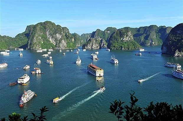 A view of Ha Long Bay in Quang Ninh (Photo: VNA)
