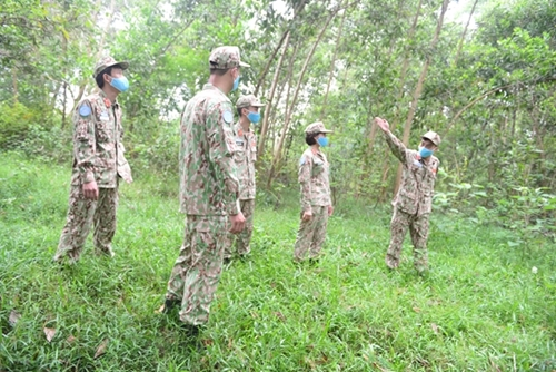 Vietnamese peacekeepers equipped with soft skills