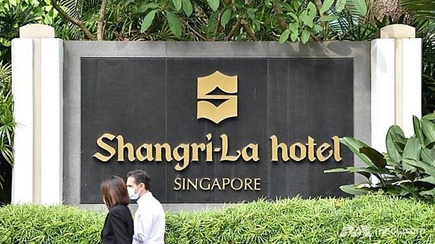 Shangri-La hotel in Singapore where the dialogue takes place (Photo: VNA)