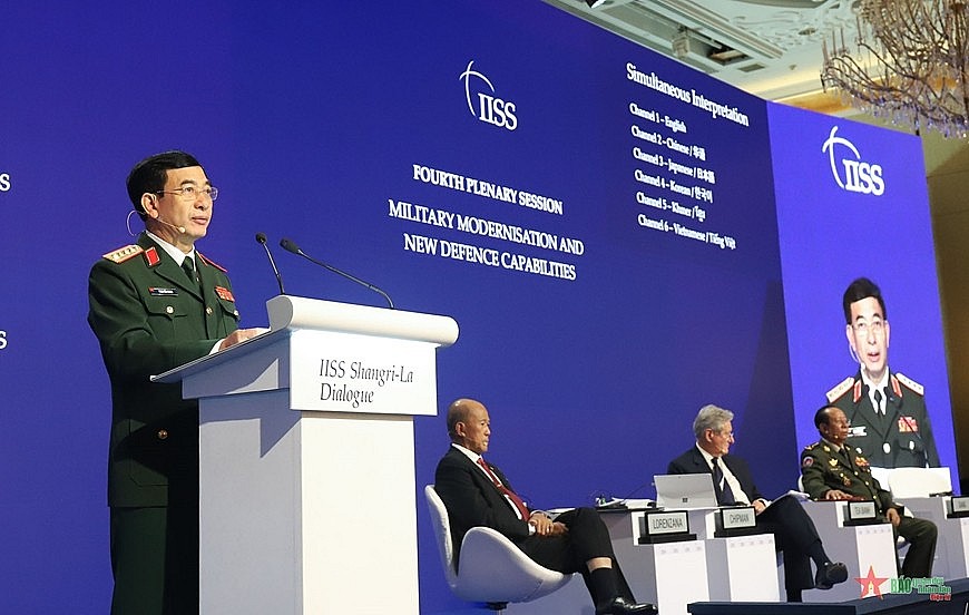 Vietnam’s Viewpoint on Strengthening National Defence Capacity Affirmed at Shangri-La Dialogue