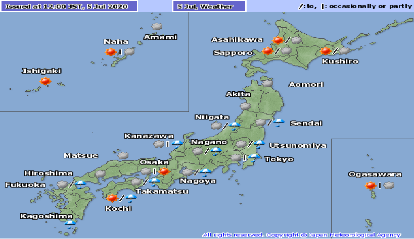 0234 japan weather forecast