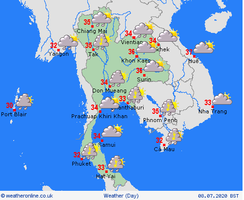 1406 thailand weather forecast