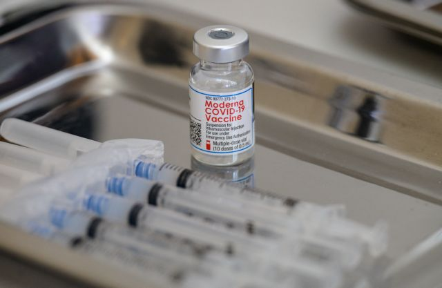 A vial of Moderna COVID-19 vaccine. — AFP/VNA 
