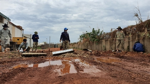 Upgrading the hospital’s compound