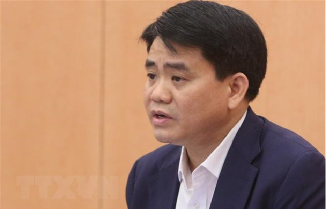 hanoi mayor nguyen duc chung suspended from work for 90 days