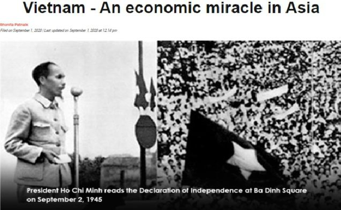 UAE’s Khaleej Times lauds Vietnam as economic miracle in Asia