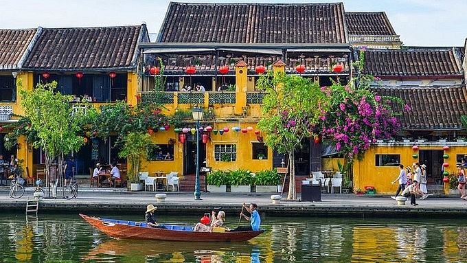 The ancient beautiful city of Hoi An in the central province of Quang Nam 