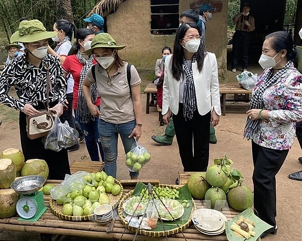 HCM City’s Cu Chi district welcomes visitors after a long period of social distancing due to the COVID-19 pandemic. (Photo: VNA)