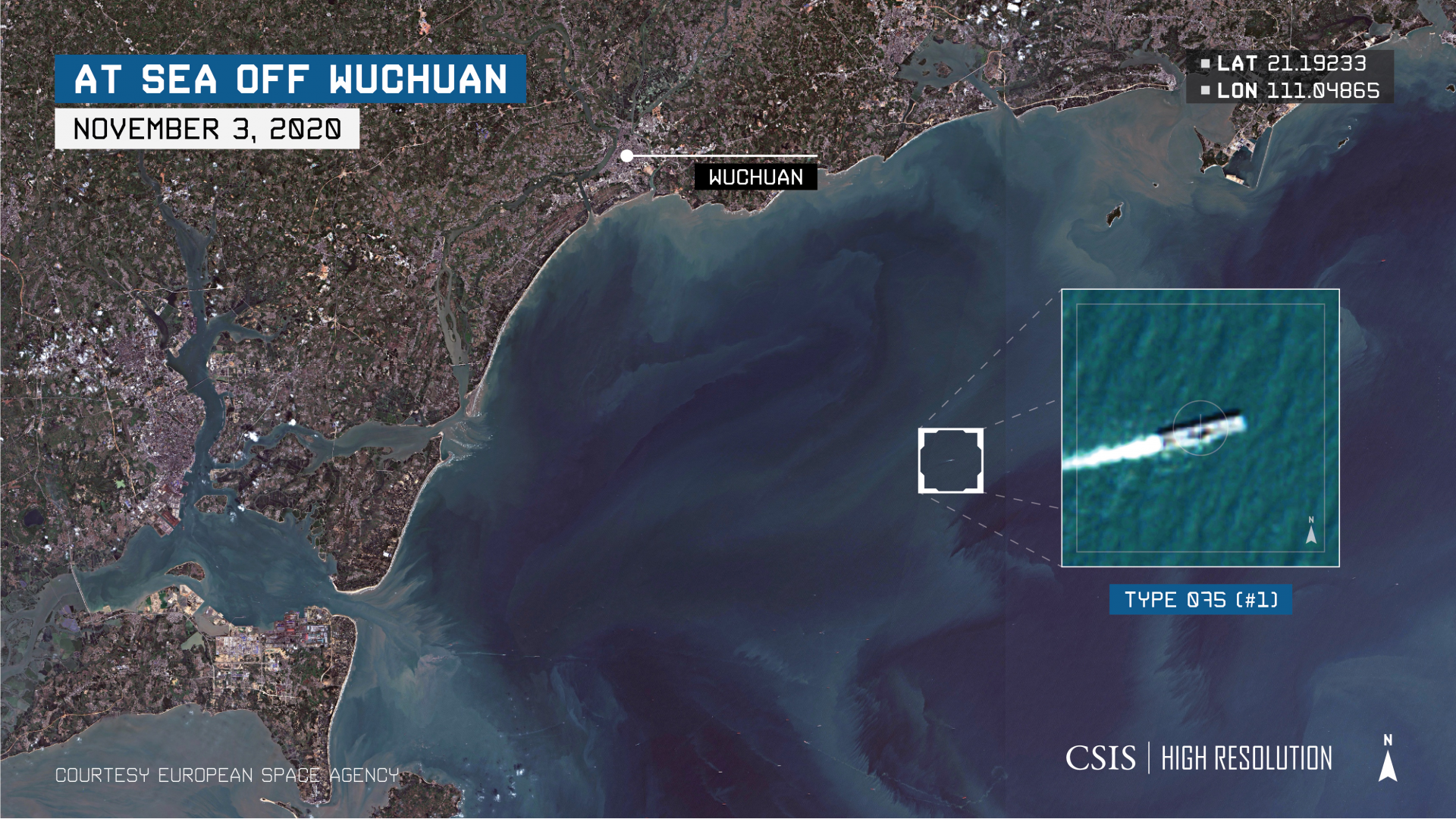 China’s amphibious assault ship sails into the South China Sea (Bien Dong Sea)