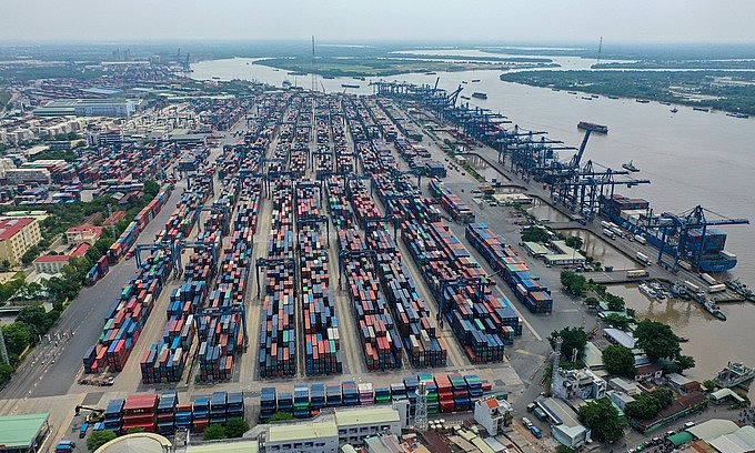 Cat Lai Port in HCMC. Photo by VnExpress/Quynh Tran