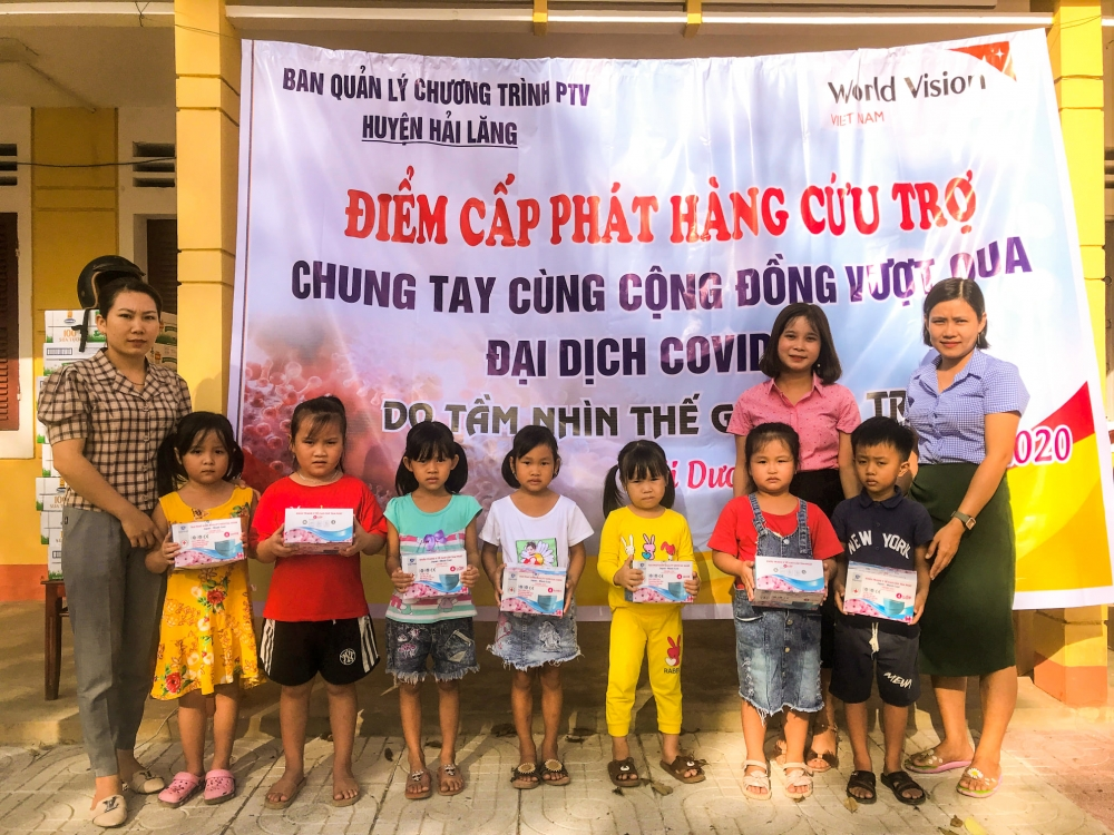 world vision vietnam provides more aid for vulnerable children in quang tri