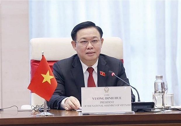 Chairman of the Vietnamese National Assembly Vuong Dinh Hue (Photo: VNA)