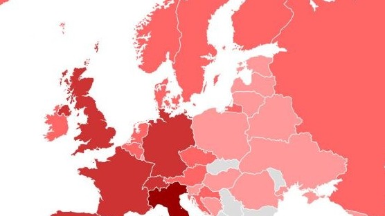 coronavirus situation update in europe