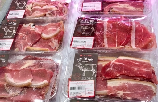Vietnam's meat imports increases sharply in the first 4 months