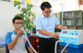 Hanoi University designs ventilator to fight against Covid-19