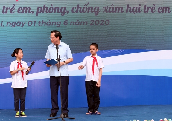 vietnam national action month for children launched