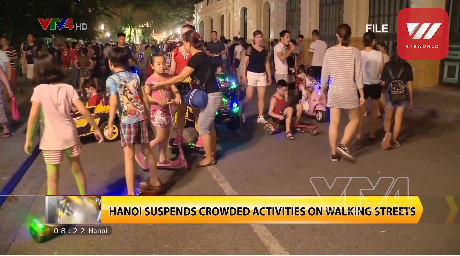 Hanoi halts walking streets downtown amidst Covid-19 concerns