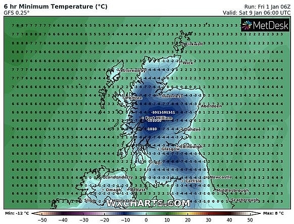 UK and Europe weather forecast latest, January 3: Brutal freezing air to blast the UK with significant snow and harsh frost