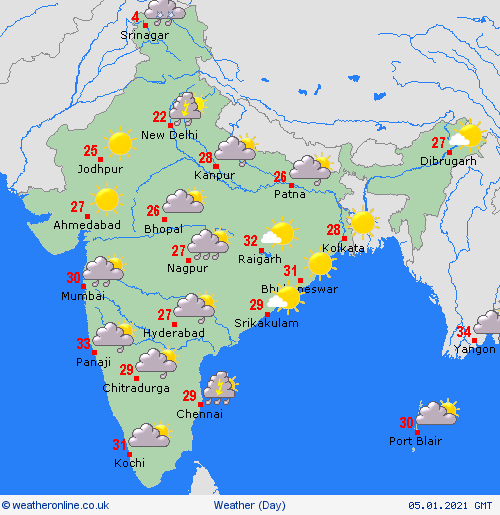 India weather forecast latest, January 5: Severe cold wave conditions to blanket some isolated places