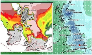 uk and europe weather forecast latest january 8 ferocious arctic blast to cover the uk with heavy snow as temperatures plummet