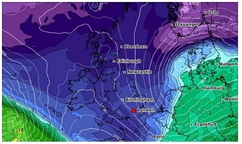 uk and europe weather forecast latest january 9 heavy rain wet and snowy conditions to cover europe as storm filomena batters