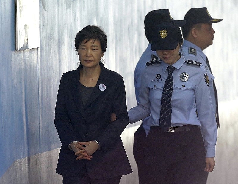 South Korea's top court upholds 20 year prison sentence for ex-president Park