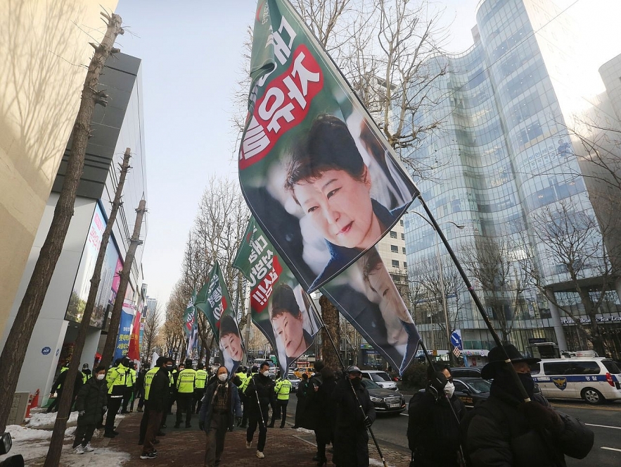 South Korea's top court upholds 20 year prison sentence for ex-president Park