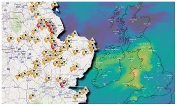 uk and europe daily weather forecast latest january 19 flood warnings issued across much of the uk