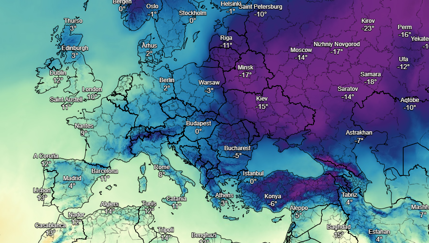 UK and Europe daily weather forecast latest, January 20: Heavy snow to hit with wintry conditions across the UK