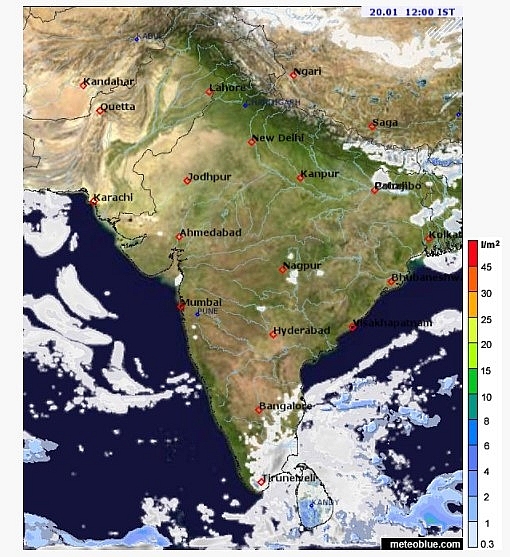 India daily weather forecast latest, january 20: clear and dry conditions to cover most of regions