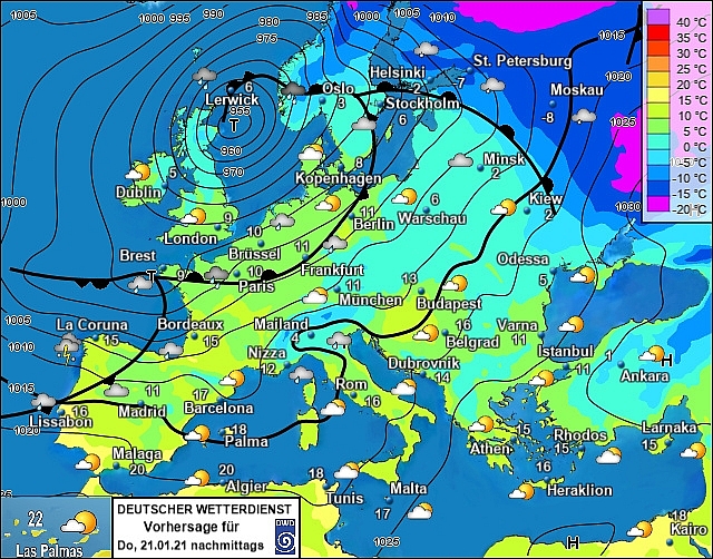 UK and Europe daily weather forecast latest, January 21: Brutal winter Storm Christoph to hit the UK in two phases