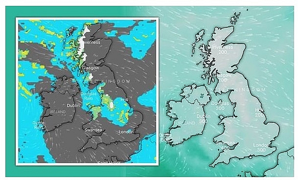 Uk And Europe Daily Weather Forecast Latest January 25 Freezing Sub Zero Temperatures Hit The Uk With Heavy Snow And A Cold Blast Of Arctic Air Vietnam Times [ 368 x 611 Pixel ]