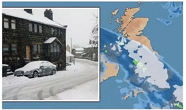 UK and Europe daily weather forecast latest, January 27: Wall of snow to cover Britain while temperatures expected to plunge