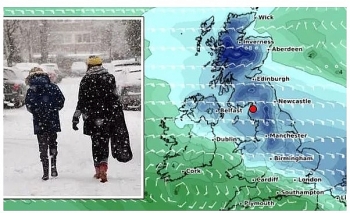 uk and europe daily weather forecast latest january 29 heavy snow band to sweep the uk while temperatures plunge