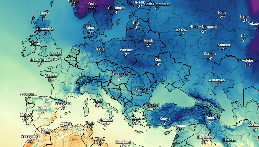 UK and Europe daily weather forecast latest, January 30: Deep freeze and more unprecedented heavy snowfall to brace for Britain