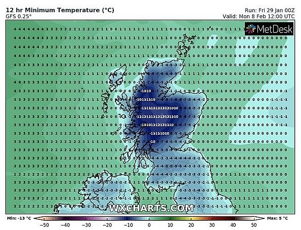 UK and Europe daily weather forecast latest, January 31: Heavy snow to sweep Britain as a brutal Icelandic freeze strikes