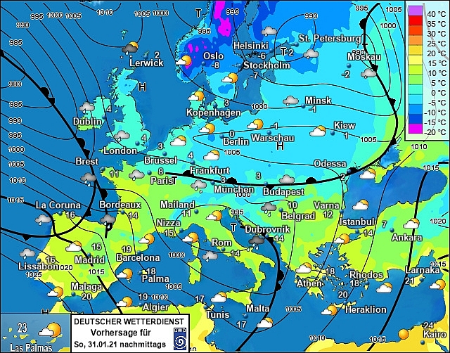 UK and Europe daily weather forecast latest, January 31: Heavy snow to sweep Britain as a brutal Icelandic freeze strikes