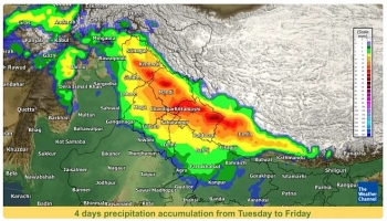 india daily weather forecast latest february 2 widespread snow or rain over north india and adjoining areas
