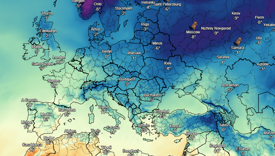 UK and Europe daily weather forecast latest, February 3: Rain and snow warnings issued for parts of the UK