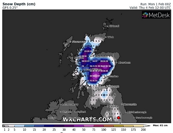 UK and Europe daily weather forecast latest, February 4: Western Europe to bear wet and unsettled conditions over the next few days