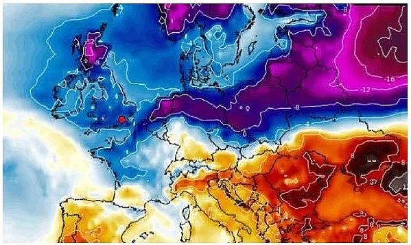 UK and Europe daily weather forecast latest, February 5: The biggest snow event sparked by storms from the Atlantic to hit the UK in days