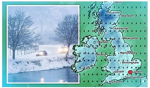 UK and Europe daily weather forecast latest, February 18: Freezing temperature warnings in Britain after weeks of warm weather