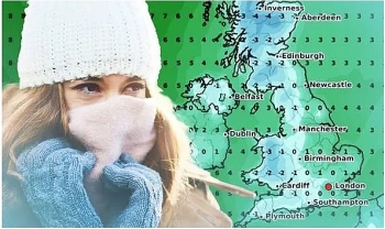 uk and europe daily weather forecast latest march 4 colder breezier weather with showery rain in the north spreading south across much of britain