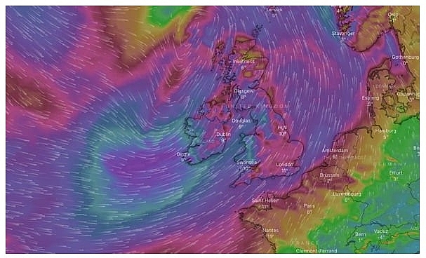 UK and Europe daily weather forecast latest, March 11: Showery, windy weather to start in eastern England