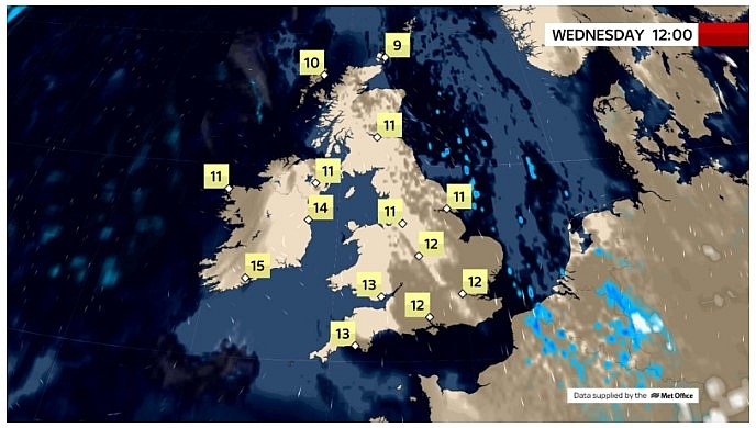 UK and Europe daily weather forecast latest, March 17: Mostly fine with plenty of sunshine for most parts in the UK